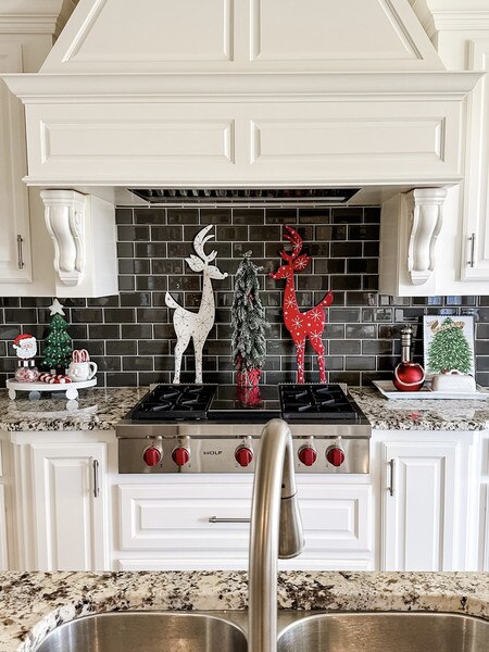 Large Vintage Deer By The Round Top Collection